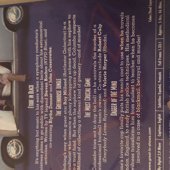 Columbo DVD Set - Picture 3 of 6